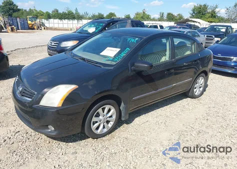 2010 Nissan Sentra 2.0Sl z USA, uszkodzony, nr VIN 3N1AB6AP4AL714945